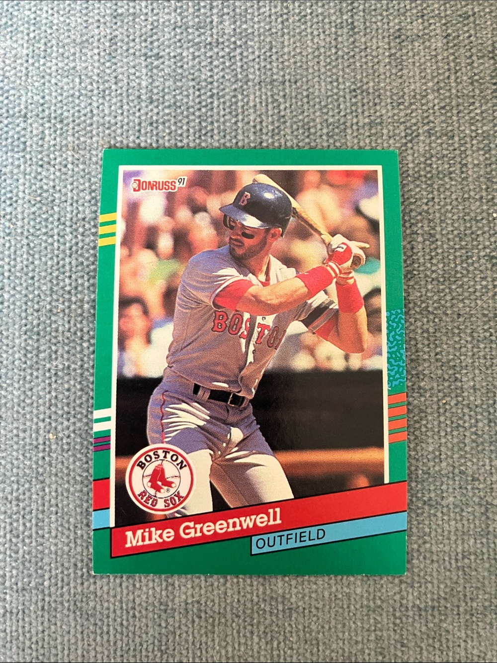 1991 Donruss Boston Red Sox Baseball Card Trading Card